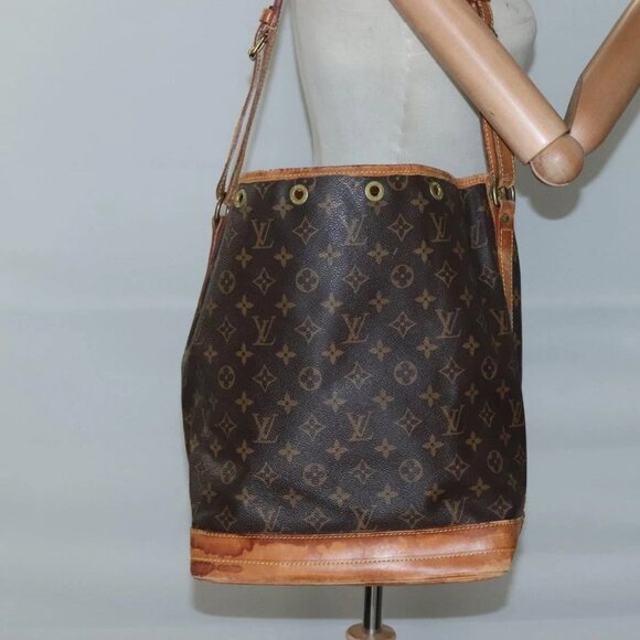 LOUIS VUITTON Monogram Noe Shoulder Bag M42224 LV Auth 131711 - Picture 15 of 16